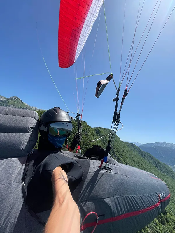 Riley flying her new GTO 3 and Genie Race 5.