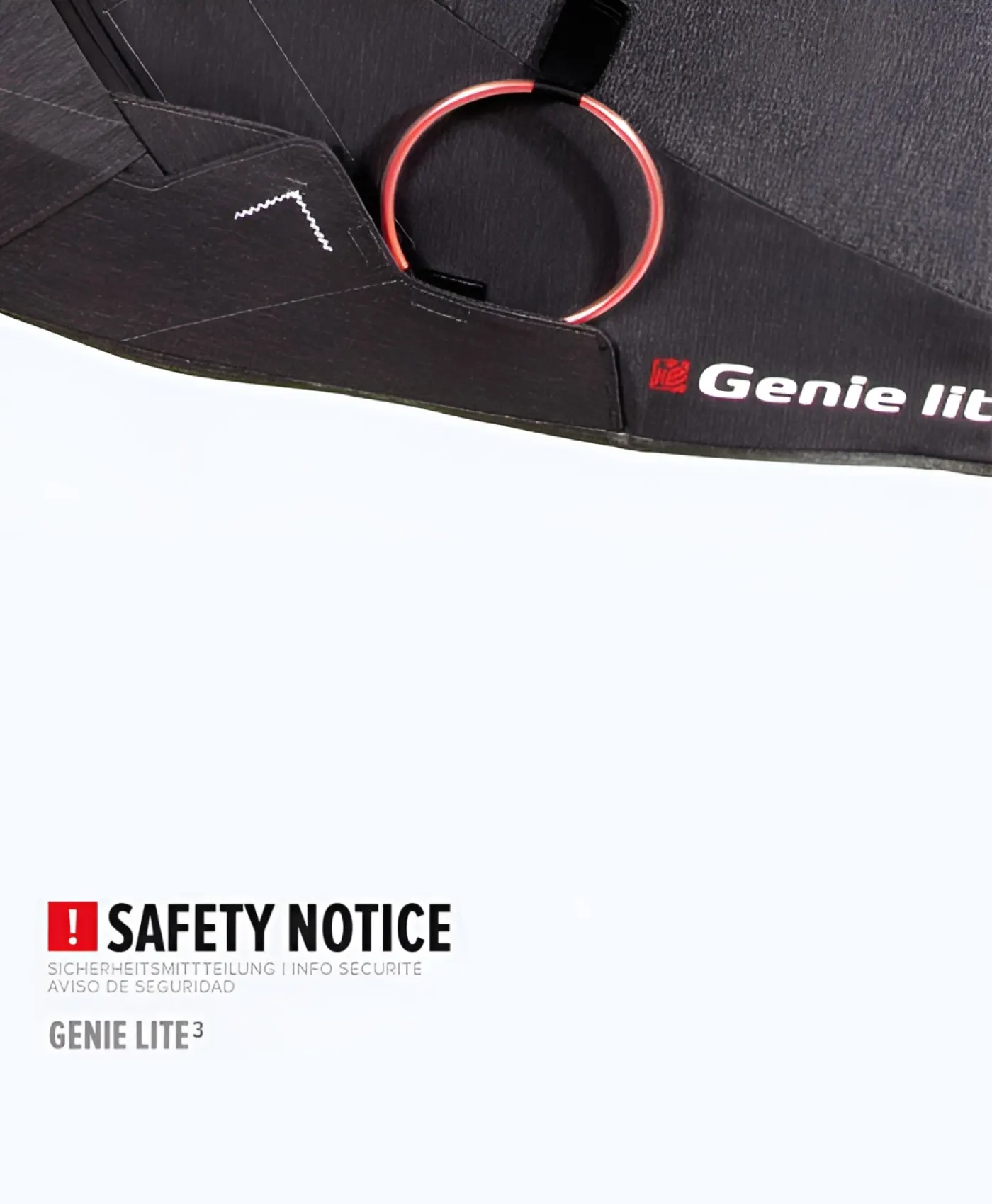 Safety notice: Genie lite
 cover image
