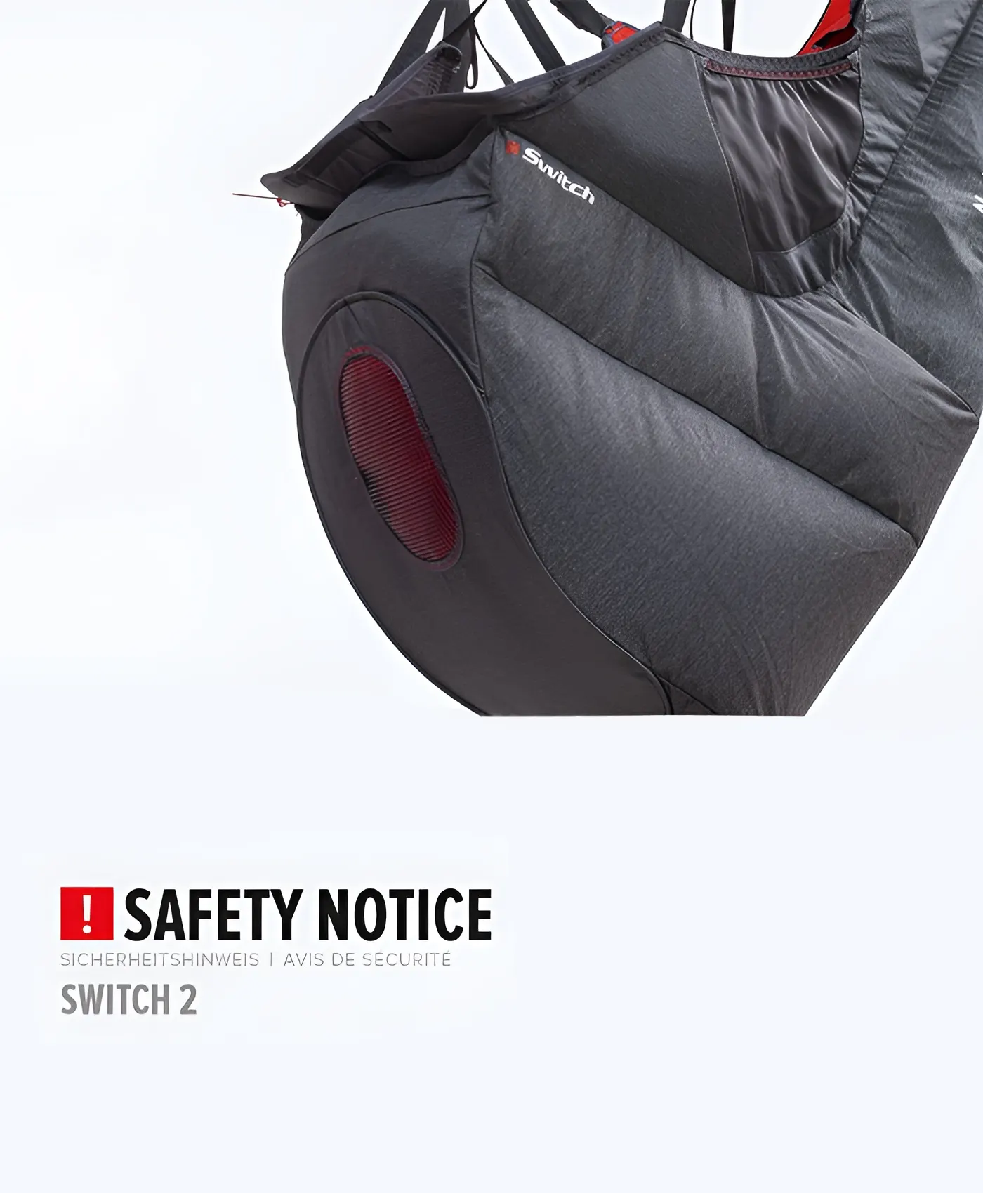 Safety notice: Switch 2 harness
 cover image