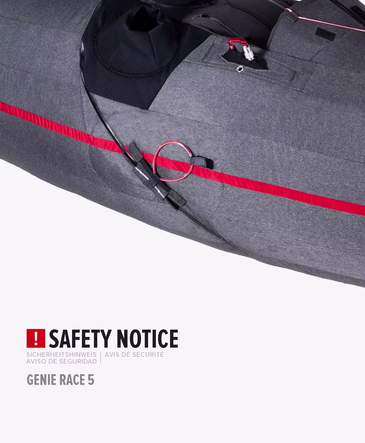 Safety notice: Genie Race 5
 cover image